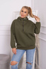 Bluza z kapturem khaki